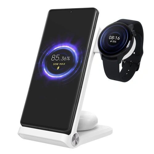 Kup Induktive Ladestation 3w1 Nillkin PowerTrio 3-in-1 Wireless Charging mit austauschbaren Modulen zum Laden von Uhren - NLK1431 - {ean13} - Sklep Home Screen