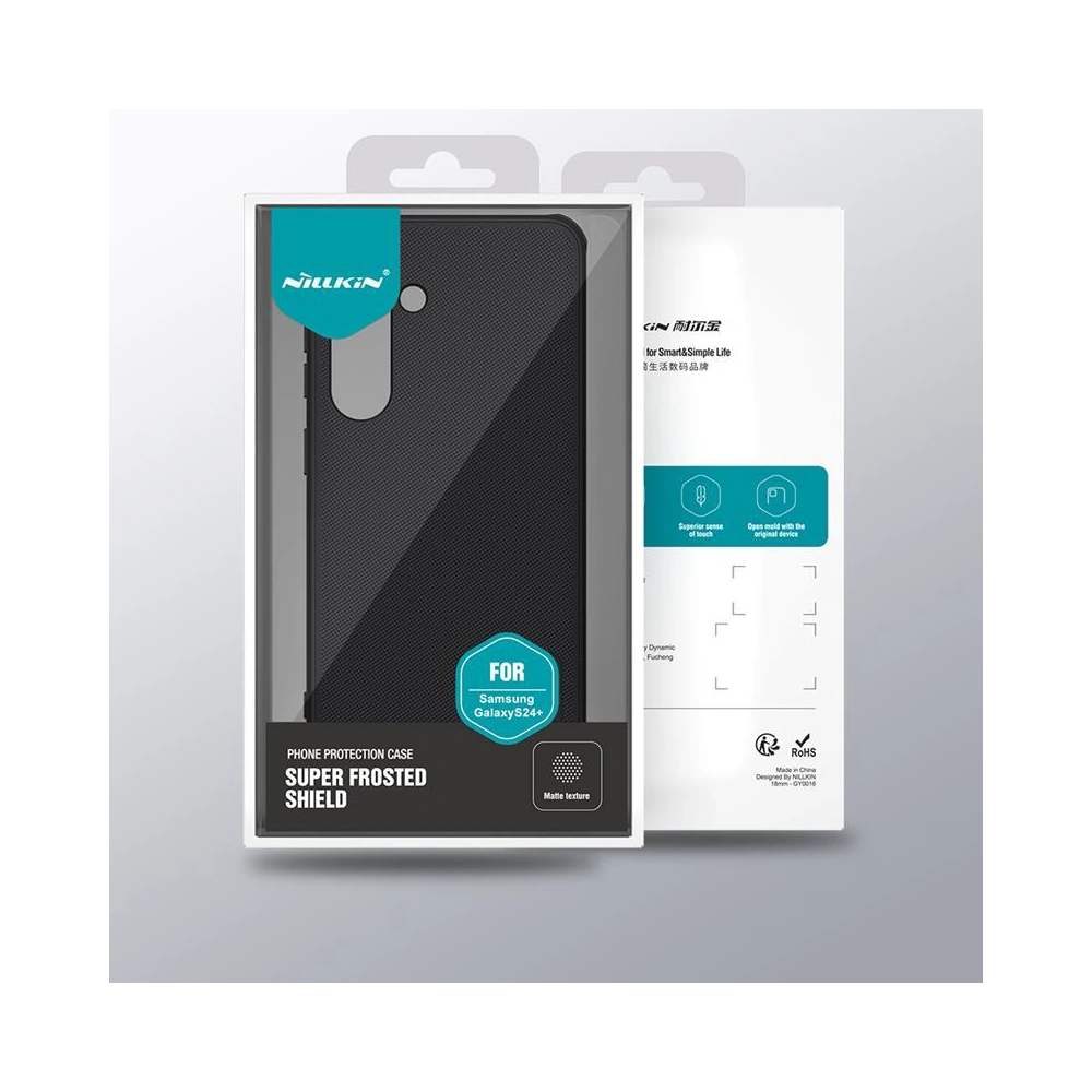 Etui Nillkin Super Shield Pro Samsung Galaxy S24+ Plus czarne/black