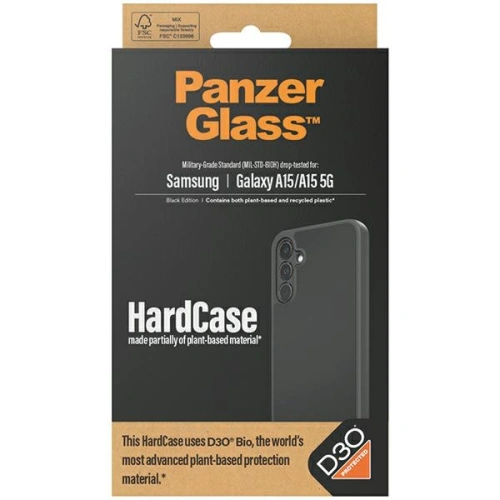 Kup Etui PanzerGlass HardCase Samsung Galaxy A15 4G / A15 5G D3O fekete/black - PZG586 - {ean13} - Sklep Home Screen