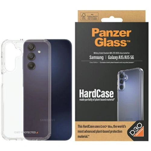 Kup Etui PanzerGlass HardCase Samsung Galaxy A15 4G / A15 5G D3O átlátszó - PZG587 - {ean13} - Sklep Home Screen
