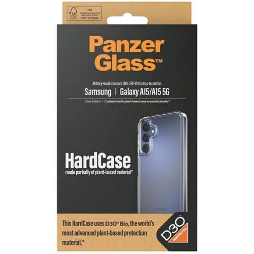 Kup Etui PanzerGlass HardCase Samsung Galaxy A15 4G / A15 5G D3O átlátszó - PZG587 - {ean13} - Sklep Home Screen