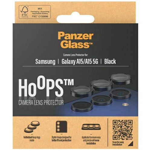 Kup A fényképezőgép objektívére való üveg PanzerGlass Hoops Camera Samsung Galaxy A15 4G / A15 5G fekete/black - PZG589 - {ean13} - Sklep Home Screen
