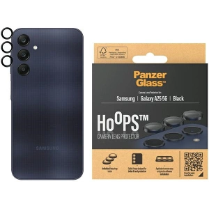 Kup Glas für die Kameraobjektiv PanzerGlass Hoops Kamera Samsung Galaxy A25 5G schwarz/black - PZG590 - {ean13} - Sklep Home Screen