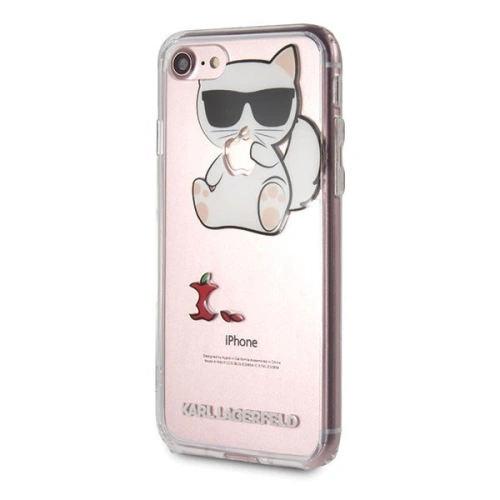 Kup Karl Lagerfeld Apple KLHCI8CFA iPhone SE 2022/SE 2020/8/7 Hartschalenetui transparent Choupette Fun - KLD061CL - {ean13} - Sklep Home Screen