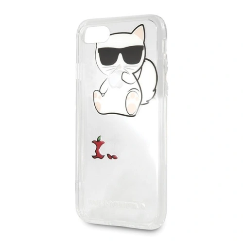 Kup Karl Lagerfeld Apple KLHCI8CFA iPhone SE 2022/SE 2020/8/7 Hartschalenetui transparent Choupette Fun - KLD061CL - {ean13} - Sklep Home Screen