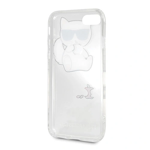 Kup Karl Lagerfeld Apple KLHCI8CFA iPhone SE 2022/SE 2020/8/7 Hartschalenetui transparent Choupette Fun - KLD061CL - {ean13} - Sklep Home Screen