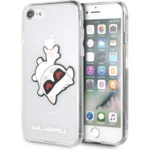 Kup Karl Lagerfeld Apple KLHCI8CFHE iPhone SE 2022/SE 2020/8/7 Hartschalenetui transparent Choupette Fun - KLD062CL - {ean13} - Sklep Home Screen