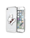 Karl Lagerfeld KLHCI8CFHE Apple iPhone SE 2022/SE 2020/8/7 carcasă dură transparentă Choupette Fun