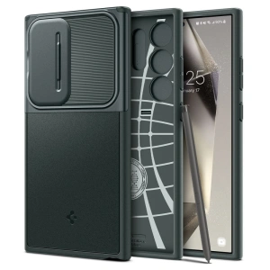Buy Spigen Optik Armor Samsung Galaxy S24 Ultra Abyss Green - SPN3333 - {ean13} - Home Screen Store Europe