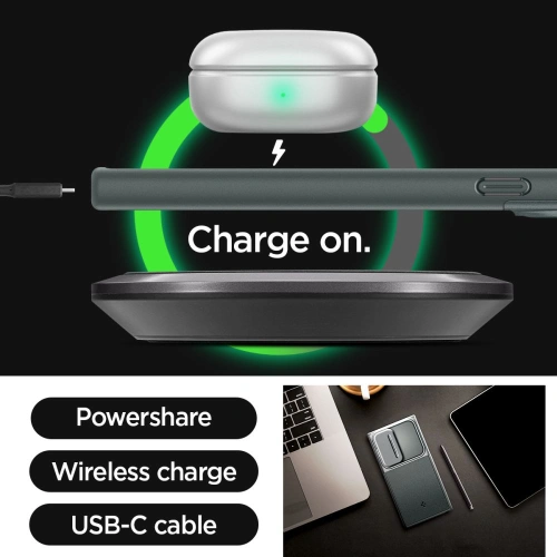 Kup Etui Spigen Optik Armor Samsung Galaxy S24 Ultra Abyss Green - SPN3333 - {ean13} - Sklep Home Screen