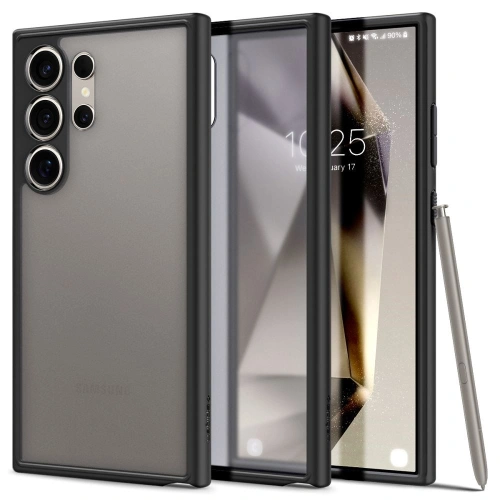 Kup Etui Spigen Ultra Hybrid Samsung Galaxy S24 Ultra Frost Fekete - SPN3334 - {ean13} - Sklep Home Screen
