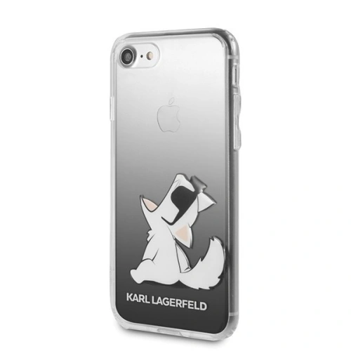 Buy Karl Lagerfeld KLHCI8CFNRCBK Apple iPhone SE 2022/SE 2020/8/7 hardcase black Choupette Fun - KLD064BLK - {ean13} - Home Screen Store Europe