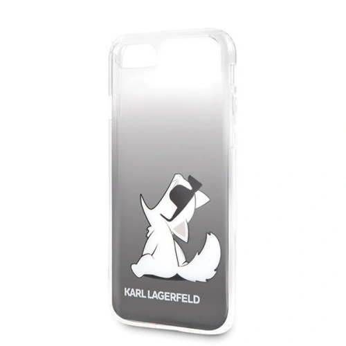 Kup Karl Lagerfeld KLHCI8CFNRCBK Apple iPhone SE 2022/SE 2020/8/7 kemény tok fekete Choupette Fun - KLD064BLK - {ean13} - Sklep Home Screen