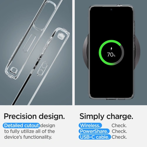 Kup Etui Spigen Liquid Crystal Samsung Galaxy S24+ Plus Crystal Clear - SPN3336 - {ean13} - Sklep Home Screen
