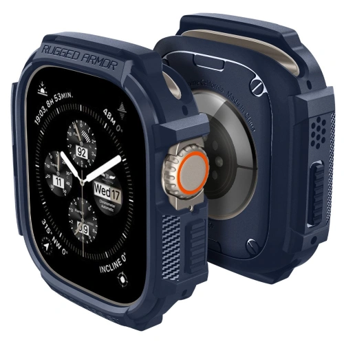 Buy Case Spigen Rugged Armor Apple Watch Ultra 1/2 49mm Navy Blue - SPN3337 - {ean13} - Home Screen Store Europe