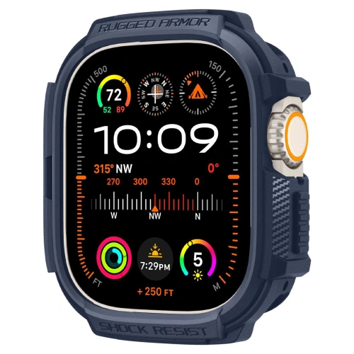 Kup Etui Spigen Rugged Armor Apple Watch Ultra 1/2 49mm Navy Blue - SPN3337 - {ean13} - Sklep Home Screen