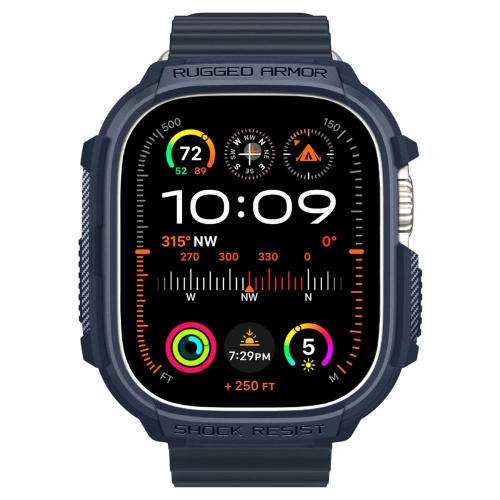 Kup Etui Spigen Rugged Armor Apple Watch Ultra 1/2 49mm Navy Blue - SPN3337 - {ean13} - Sklep Home Screen