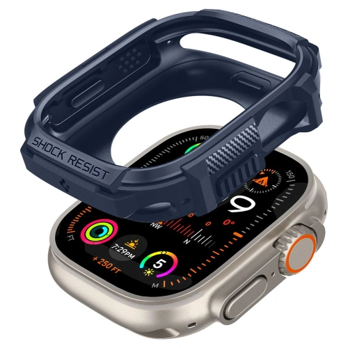 Buy Case Spigen Rugged Armor Apple Watch Ultra 1/2 49mm Navy Blue - SPN3337 - {ean13} - Home Screen Store Europe