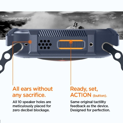 Kup Etui Spigen Rugged Armor Apple Watch Ultra 1/2 49mm Námořnická modř - SPN3337 - {ean13} - Sklep Home Screen