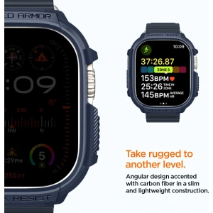 Kup Case Spigen Rugged Armor Apple Watch Ultra 1/2 49mm Marineblau - SPN3337 - {ean13} - Sklep Home Screen