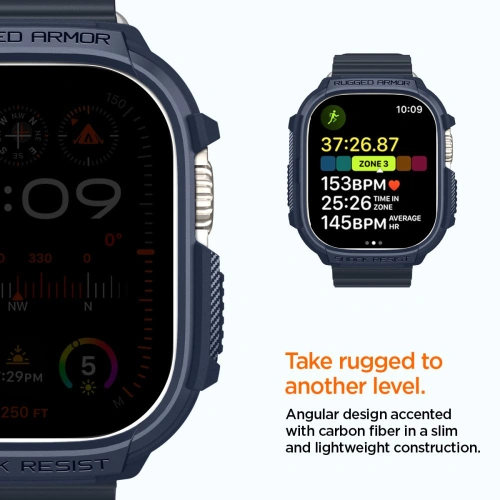 Kup Etui Spigen Rugged Armor Apple Watch Ultra 1/2 49mm Námořnická modř - SPN3337 - {ean13} - Sklep Home Screen