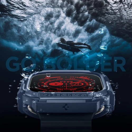 Kup Case Spigen Rugged Armor Apple Watch Ultra 1/2 49mm Marineblau - SPN3337 - {ean13} - Sklep Home Screen