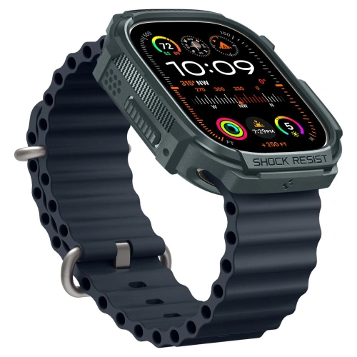 Buy Case Spigen Rugged Armor Apple Watch Ultra 1/2 49mm Abyss Green - SPN3338 - {ean13} - Home Screen Store Europe