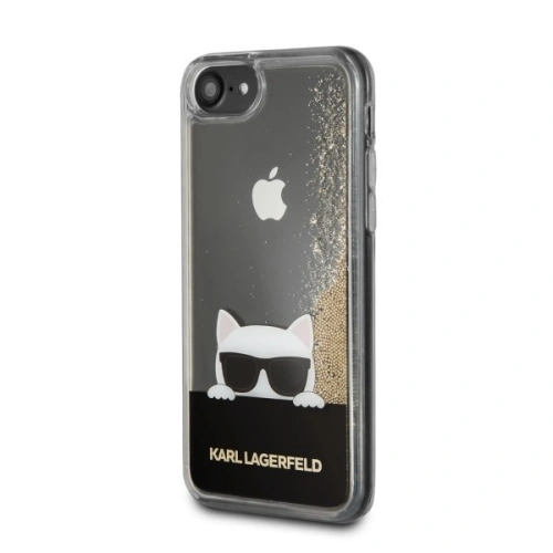 Kup Karl Lagerfeld KLHCI8CHPEEGO Apple iPhone SE 2022/SE 2020/8/7 gold/złoty hard case Liquid Glitter - KLD066GLD - {ean13} - Sklep Home Screen