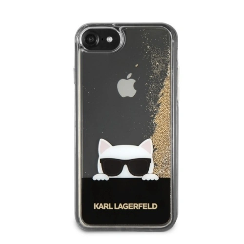 Kup Karl Lagerfeld KLHCI8CHPEEGO Apple iPhone SE 2022/SE 2020/8/7 gold/złoty hard case Liquid Glitter - KLD066GLD - {ean13} - Sklep Home Screen