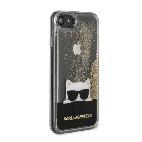 Kup Karl Lagerfeld KLHCI8CHPEEGO Apple iPhone SE 2022/SE 2020/8/7 gold/złoty hard case Liquid Glitter - KLD066GLD - {ean13} - Sklep Home Screen