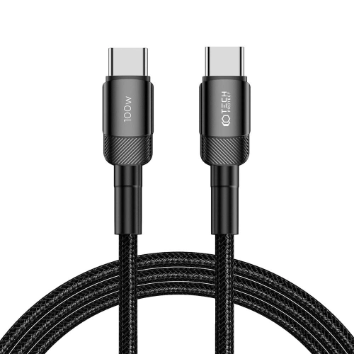 Kup Kabel Tech-Protect ultraboost Evo USB-C / USB-C PD 100W 5A 200cm černý - THP2595 - {ean13} - Sklep Home Screen