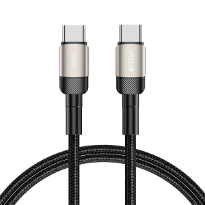 Cablul Tech-Protect Ultraboost Evo USB-C / USB-C PD 100W 5A 100cm Titanium