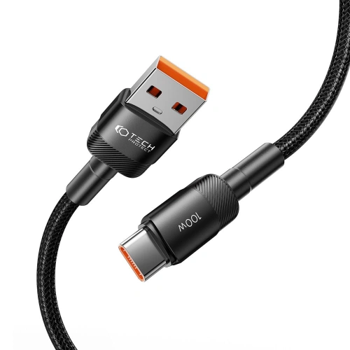 Kup Kábel Tech-Protect Ultraboost Evo USB-A / USB-C 100W 5A 300cm Fekete - THP2604 - {ean13} - Sklep Home Screen