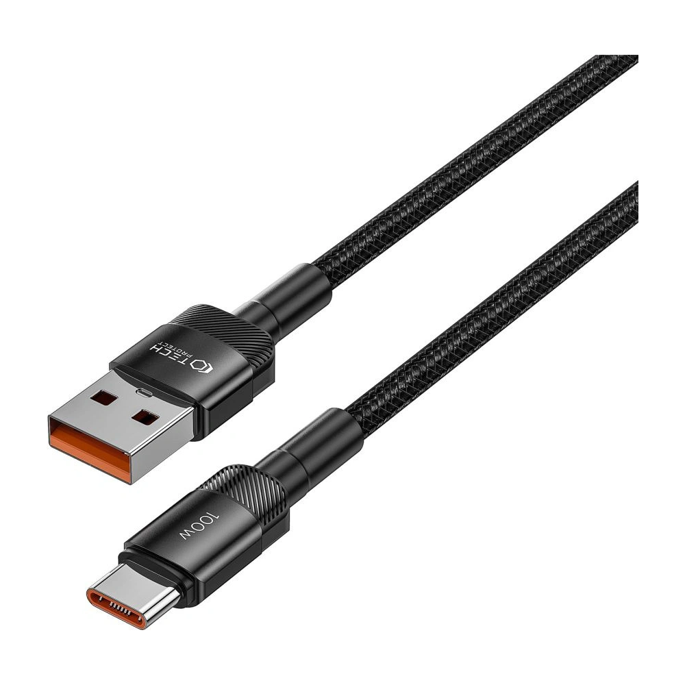 Kabel Tech-Protect Ultraboost Evo USB-A / USB-C 100W 5A 300cm Black