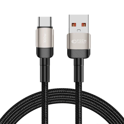 Kup Kabel Tech-Protect Ultraboost Evo USB-A / USB-C 100W 5A 200cm Titan - THP2605 - {ean13} - Sklep Home Screen