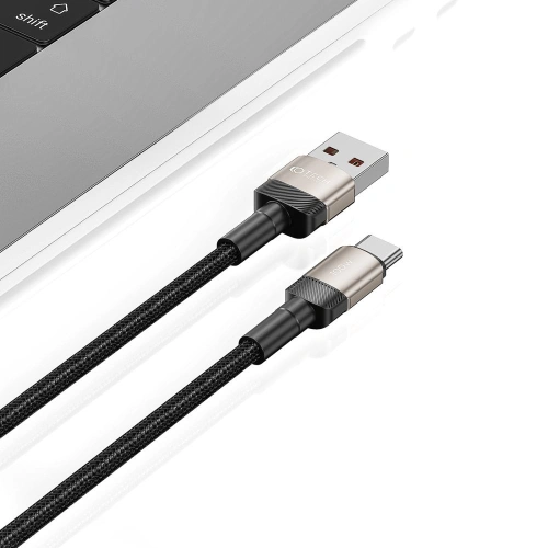 Buy Tech-Protect Ultraboost Evo cable USB-A / USB-C 100W 5A 100cm Titanium - THP2608 - {ean13} - Home Screen Store Europe