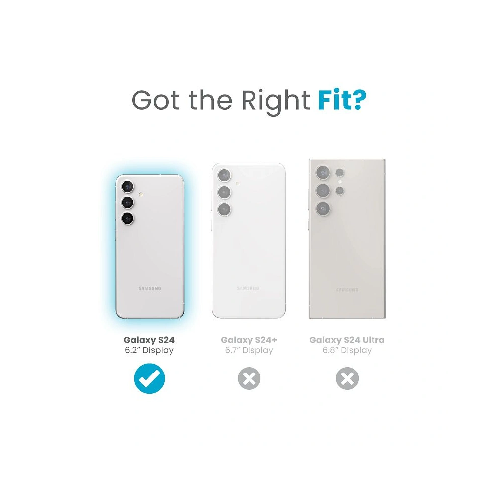 Etui Speck Presidio Perfect-Clear Samsung Galaxy S24 clear/clear