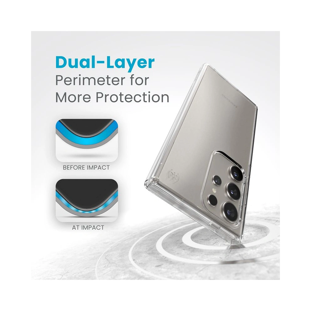 Etui Speck Presidio Perfect-Clear Samsung Galaxy S24 Ultra clear/clear