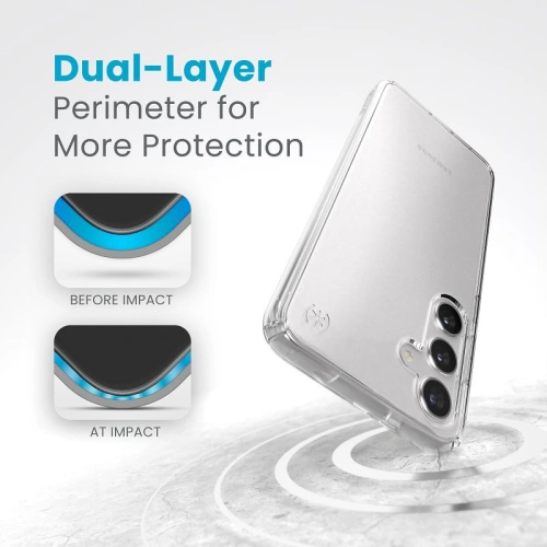 Kup Etui Speck Presidio Perfect-Clear Samsung Galaxy S24+ Plus clear/clear - SPK589 - {ean13} - Sklep Home Screen