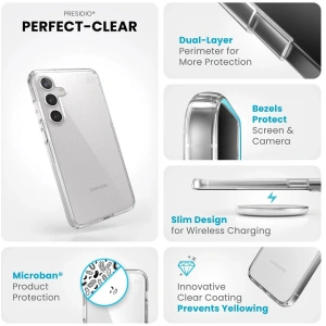 Kup Etui Speck Presidio Perfect-Clear Samsung Galaxy S24+ Plus clear/clear - SPK589 - {ean13} - Sklep Home Screen