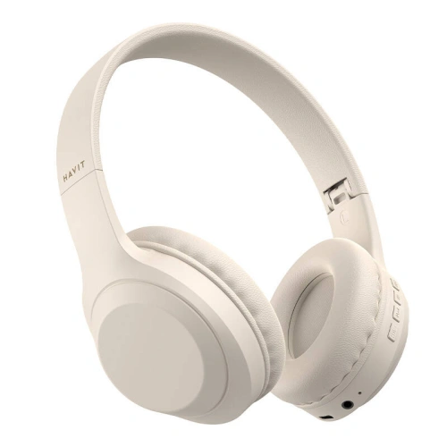 Kup Kopfhörer Havit H628BT Bluetooth 5.1 beige - HVT284 - {ean13} - Sklep Home Screen