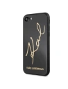 Kup Karl Lagerfeld KLHCI8DLKSBK Apple iPhone SE 2022/SE 2020/8/7 czarny/black hard case Signature Glitter - KLD069BLK - {ean13} - Sklep Home Screen