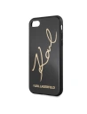 Kup Karl Lagerfeld KLHCI8DLKSBK Apple iPhone SE 2022/SE 2020/8/7 czarny/black hard case Signature Glitter - KLD069BLK - {ean13} - Sklep Home Screen
