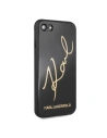 Kup Karl Lagerfeld KLHCI8DLKSBK Apple iPhone SE 2022/SE 2020/8/7 czarny/black hard case Signature Glitter - KLD069BLK - {ean13} - Sklep Home Screen