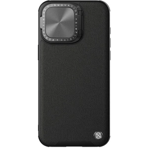 Etui Nillkin CamShield Prop Leather Magnetic Apple iPhone 15 Pro czarny/black