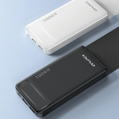 Kup Powerbank AWEI P5K 2xUSB-A, 2xUSB-C 10000mAh 2.1A fekete/black - AWEI174 - {ean13} - Sklep Home Screen