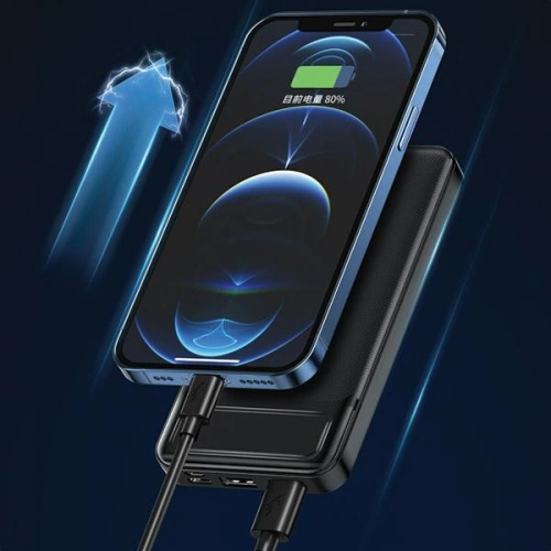 Kup Powerbank AWEI P5K 2xUSB-A, 2xUSB-C 10000mAh 2.1A fekete/black - AWEI174 - {ean13} - Sklep Home Screen
