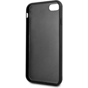 Karl Lagerfeld KLHCI8DLKSRE Apple iPhone SE 2022/SE 2020/8/7 piros/piros kemény tok Signature Glitter