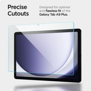 Gehärtetes Glas Spigen GLAS.tR Slim Samsung Galaxy Tab A9+ Plus X210 / X215 / X216 Klar