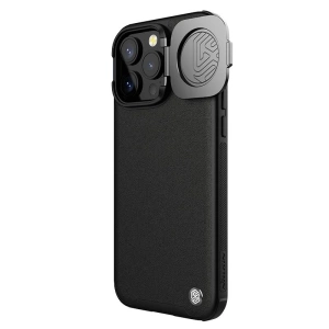 Buy Nillkin CamShield Prop Leather Magnetic Apple iPhone 15 Pro Max black - NLK1459 - {ean13} - Home Screen Store Europe